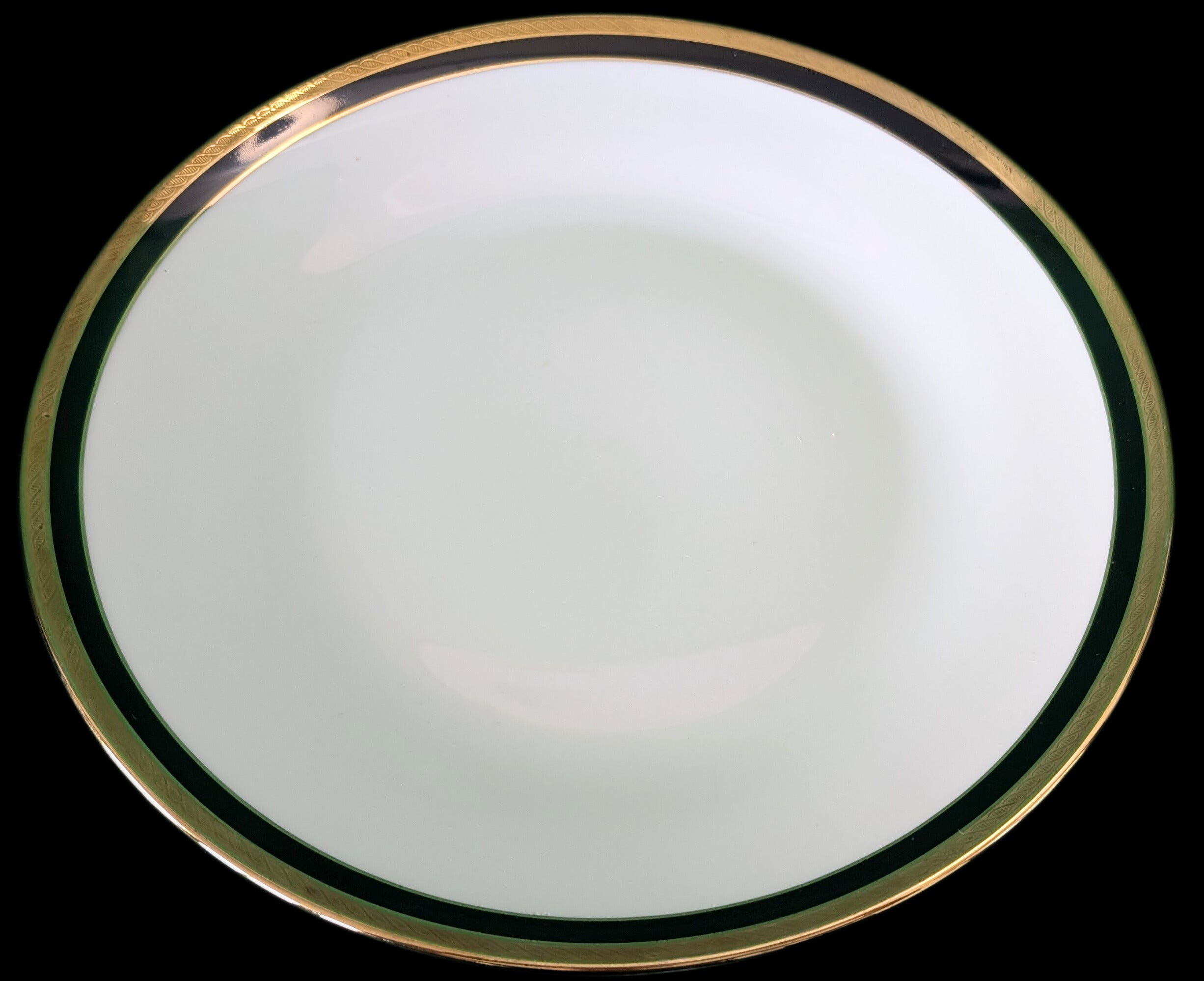 4 Richard Ginori, Italy Fine China, Palermo Black Pattern - 5 Pc. Place Settings