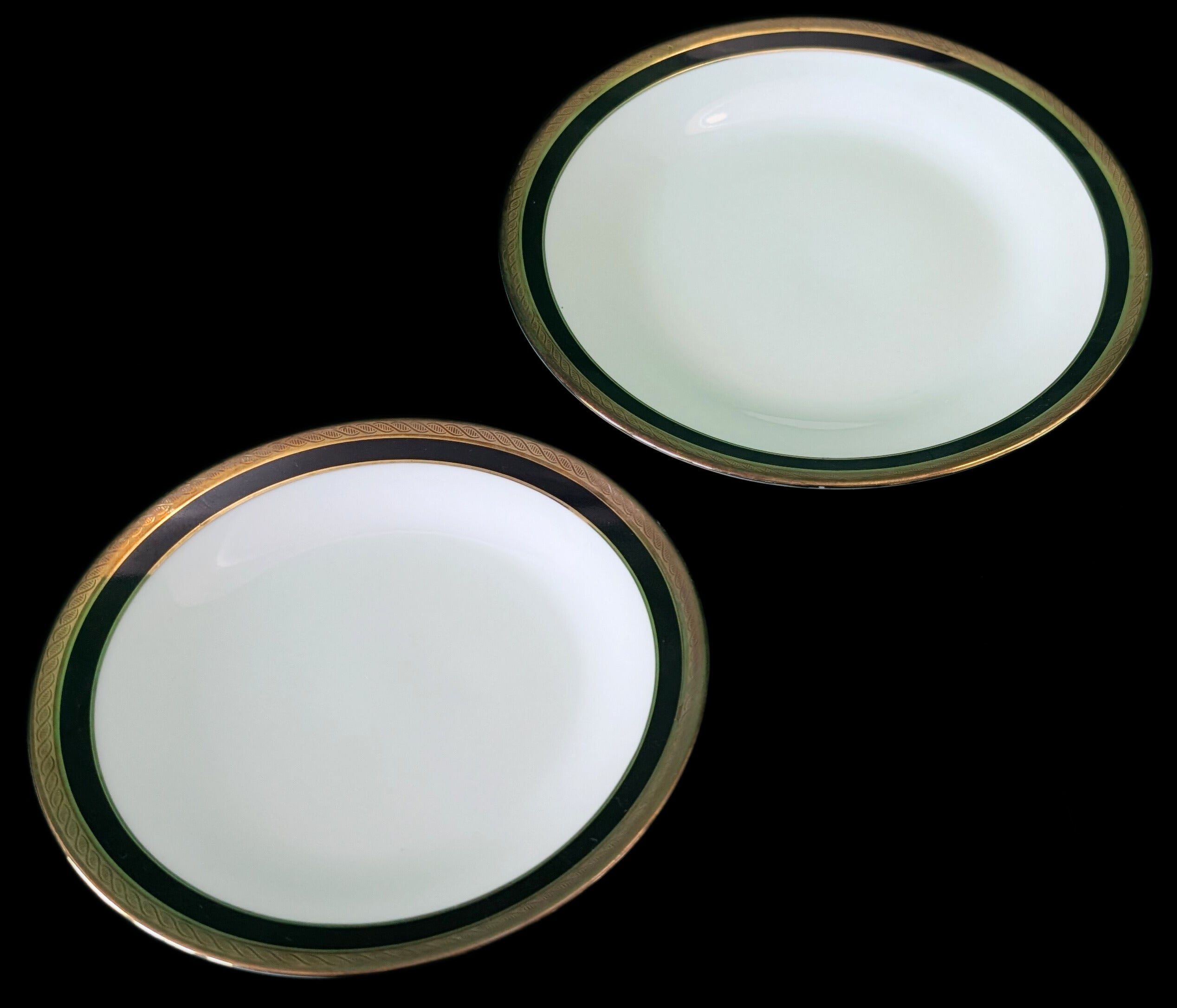 4 Richard Ginori, Italy Fine China, Palermo Black Pattern - 5 Pc. Place Settings