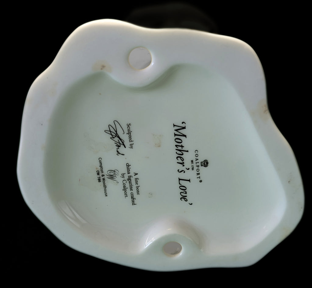COALPORT Fine Bone China Figurine - "Mother's Love" - 11" Tall