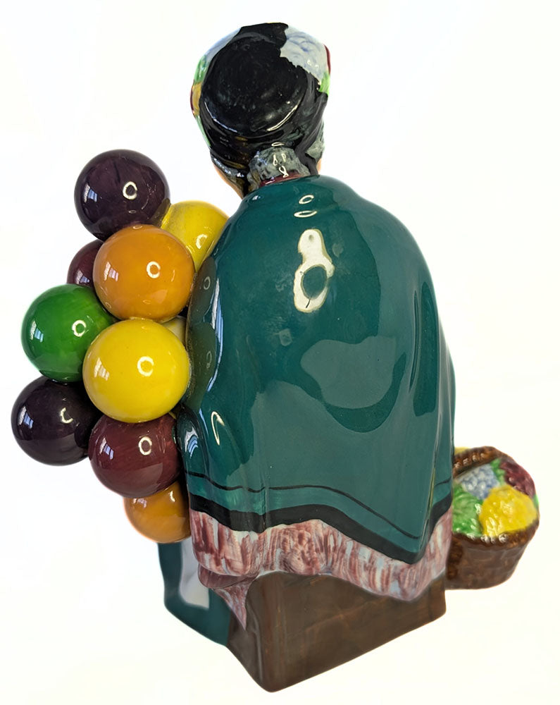 ROYAL DOULTON Fine Bone China Figurine - The Old Balloon Seller - HN 1315