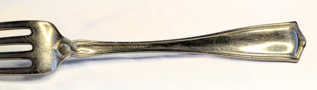 TIFFANY & CO Sterling Silver Flatware, Winthrop Pattern, 1909 Dinner Fork