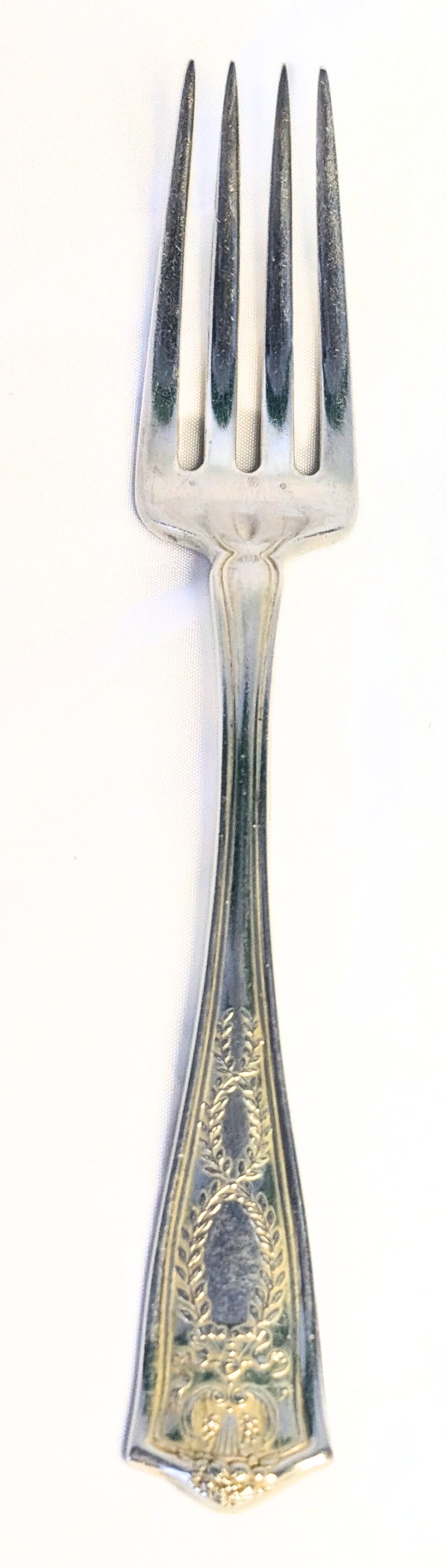 TIFFANY & CO Sterling Silver Flatware, Winthrop Pattern, 1909 Luncheon Fork