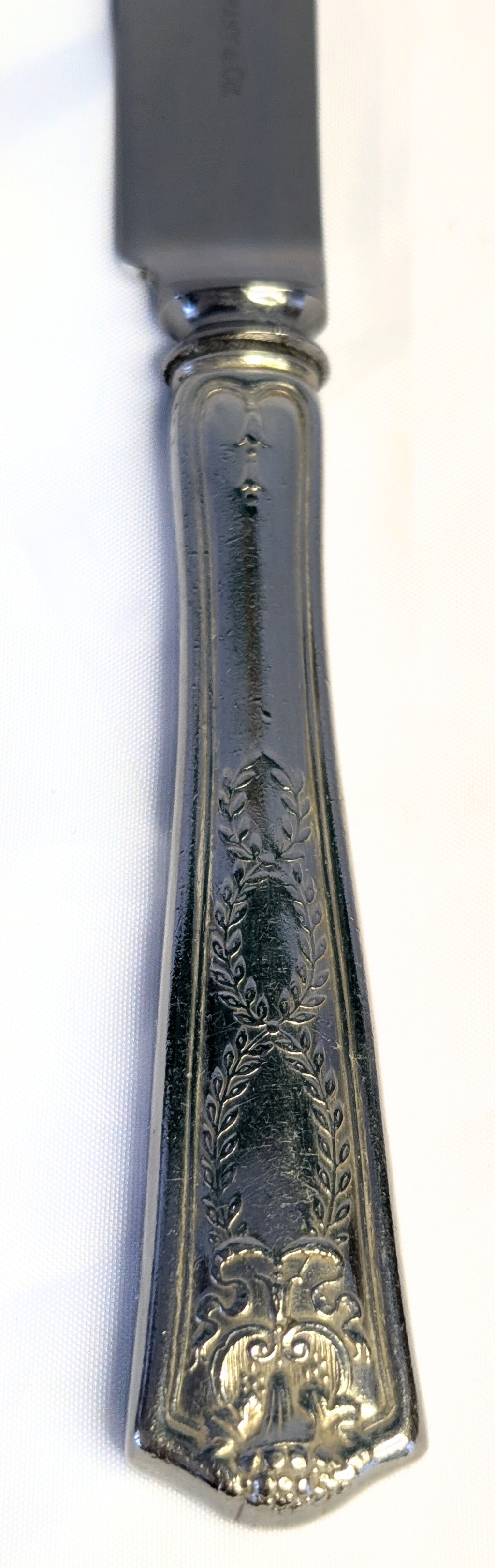 TIFFANY & CO Sterling Silver Flatware, Winthrop Pattern, 1909 Breakfast Knife