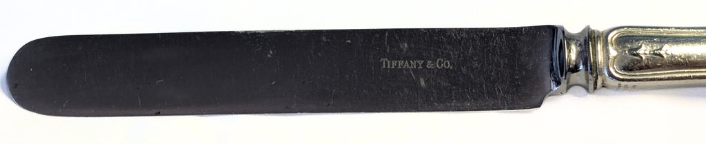 TIFFANY & CO Sterling Silver Flatware, Winthrop Pattern, 1909 Breakfast Knife