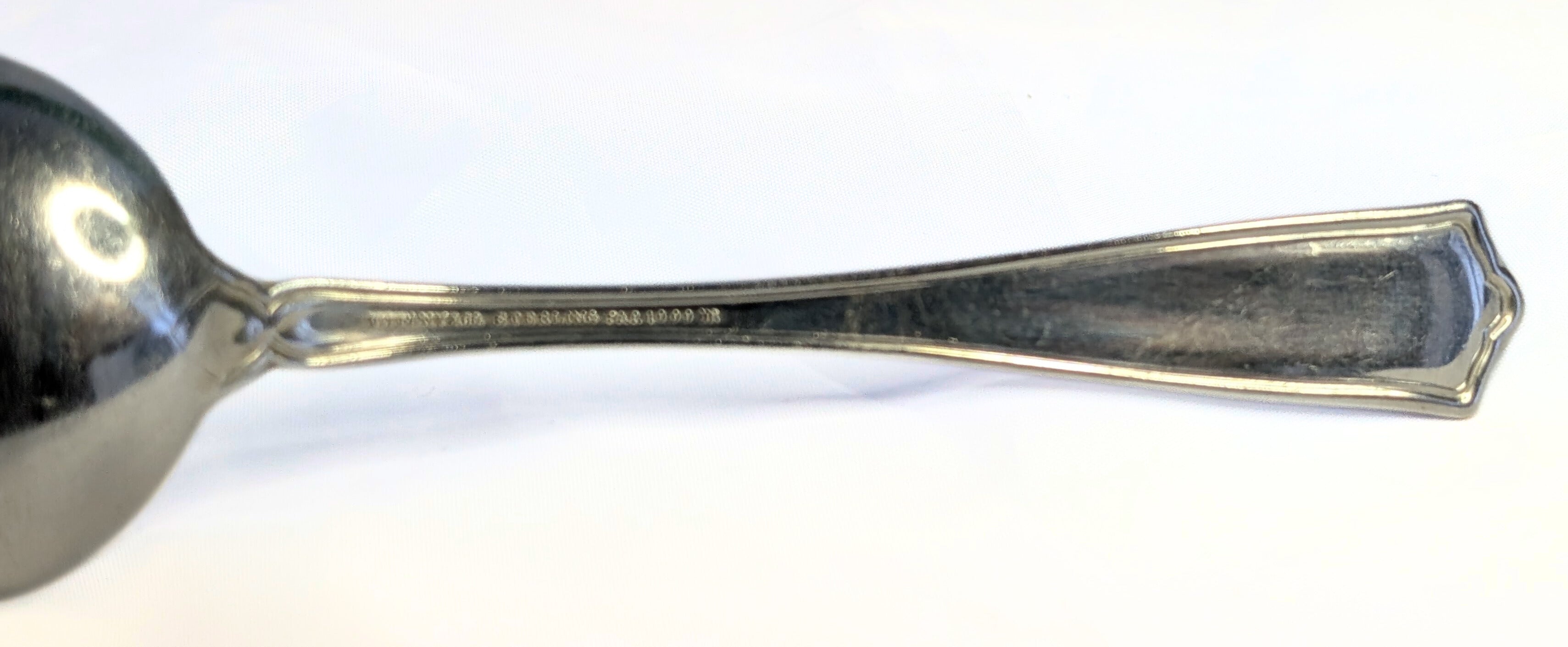 TIFFANY & CO Sterling Silver Flatware, Winthrop Pattern, 1909 Bullion Spoon