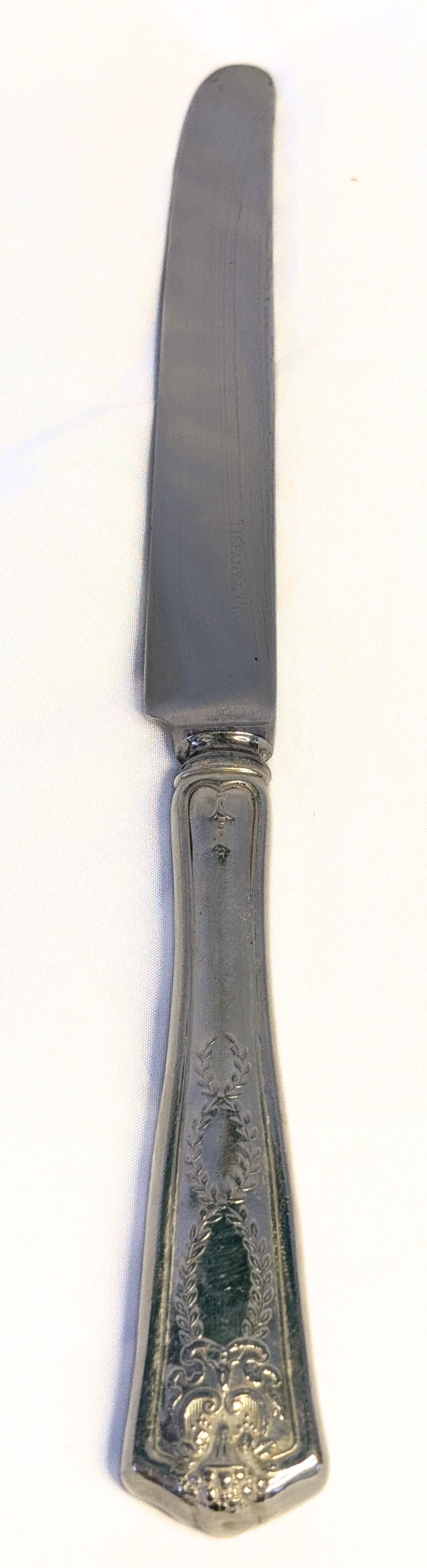 TIFFANY & CO Sterling Silver Flatware, Winthrop Pattern, 1909 Dinner Knife