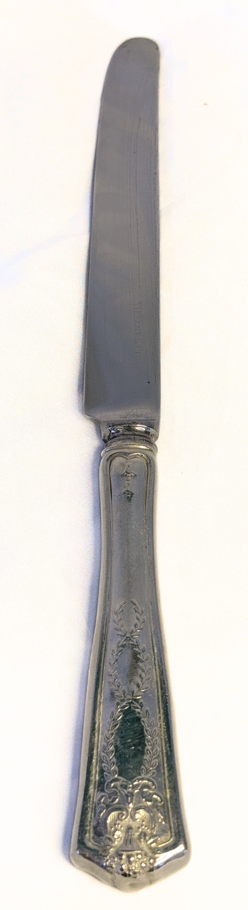 TIFFANY & CO Sterling Silver Flatware, Winthrop Pattern, 1909 Dinner Knife