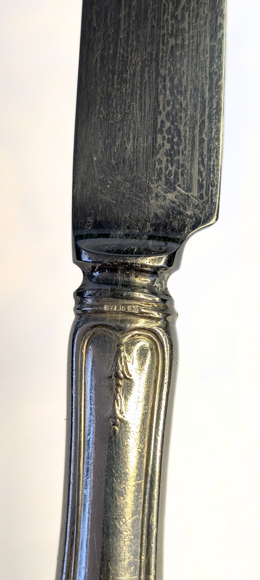 TIFFANY & CO Sterling Silver Flatware, Winthrop Pattern, 1909 Dinner Knife