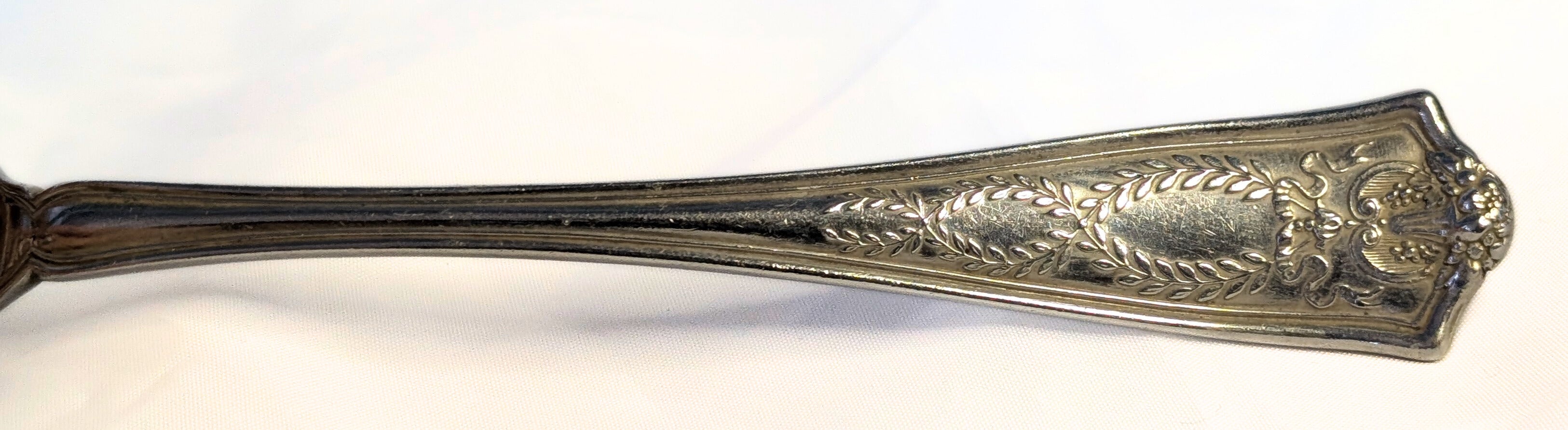 TIFFANY & CO Sterling Silver Flatware, Winthrop Pattern, 1909 Demitasse Spoon