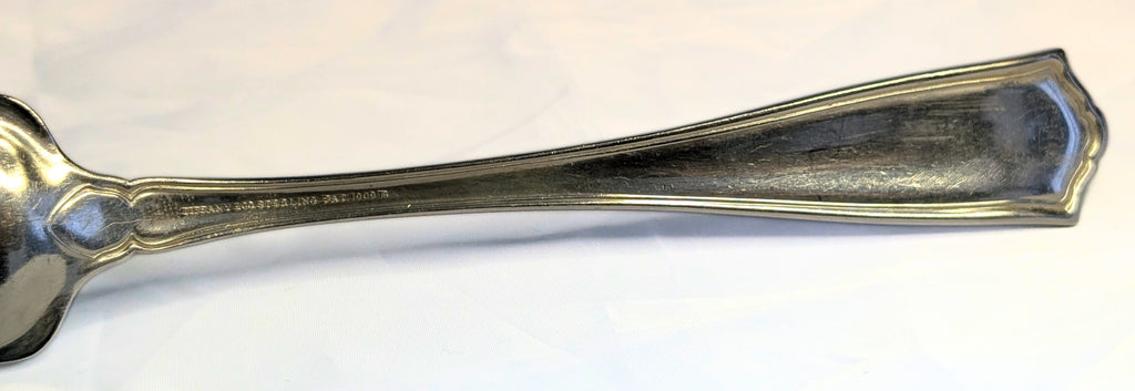 TIFFANY & CO Sterling Silver Flatware, Winthrop Pattern, 1909 Cold Meat Fork