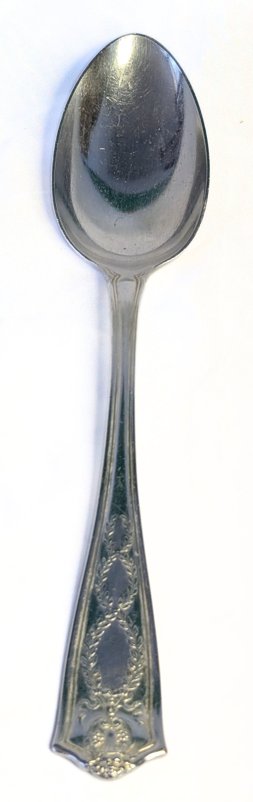 TIFFANY & CO Sterling Silver Flatware, Winthrop Pattern, 1909 Serving Spoon