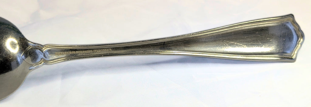 TIFFANY & CO Sterling Silver Flatware, Winthrop Pattern, 1909 Serving Spoon