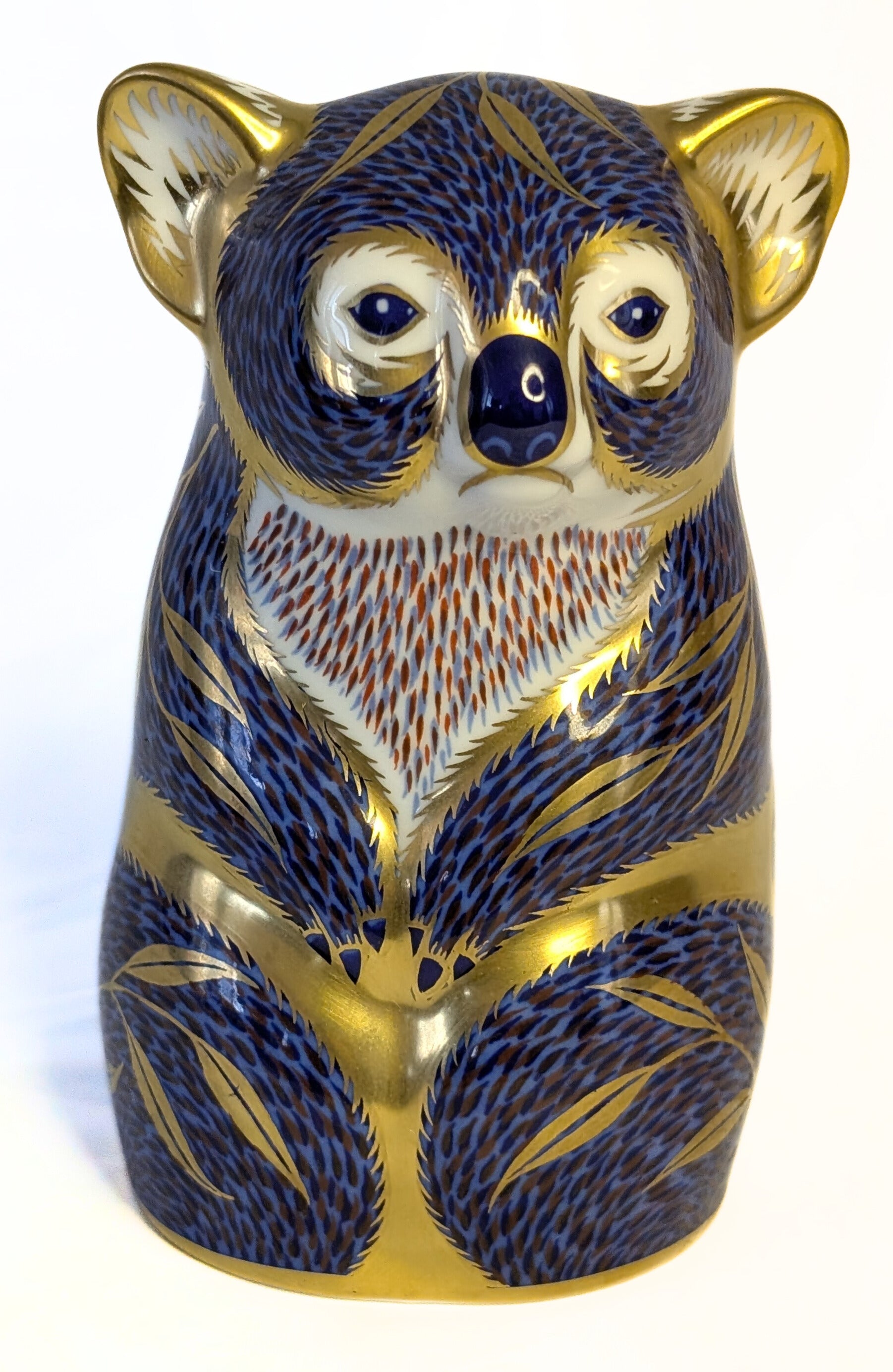 ROYAL CROWN DERBY Fine Bone China Paperweight Figurine - Koala