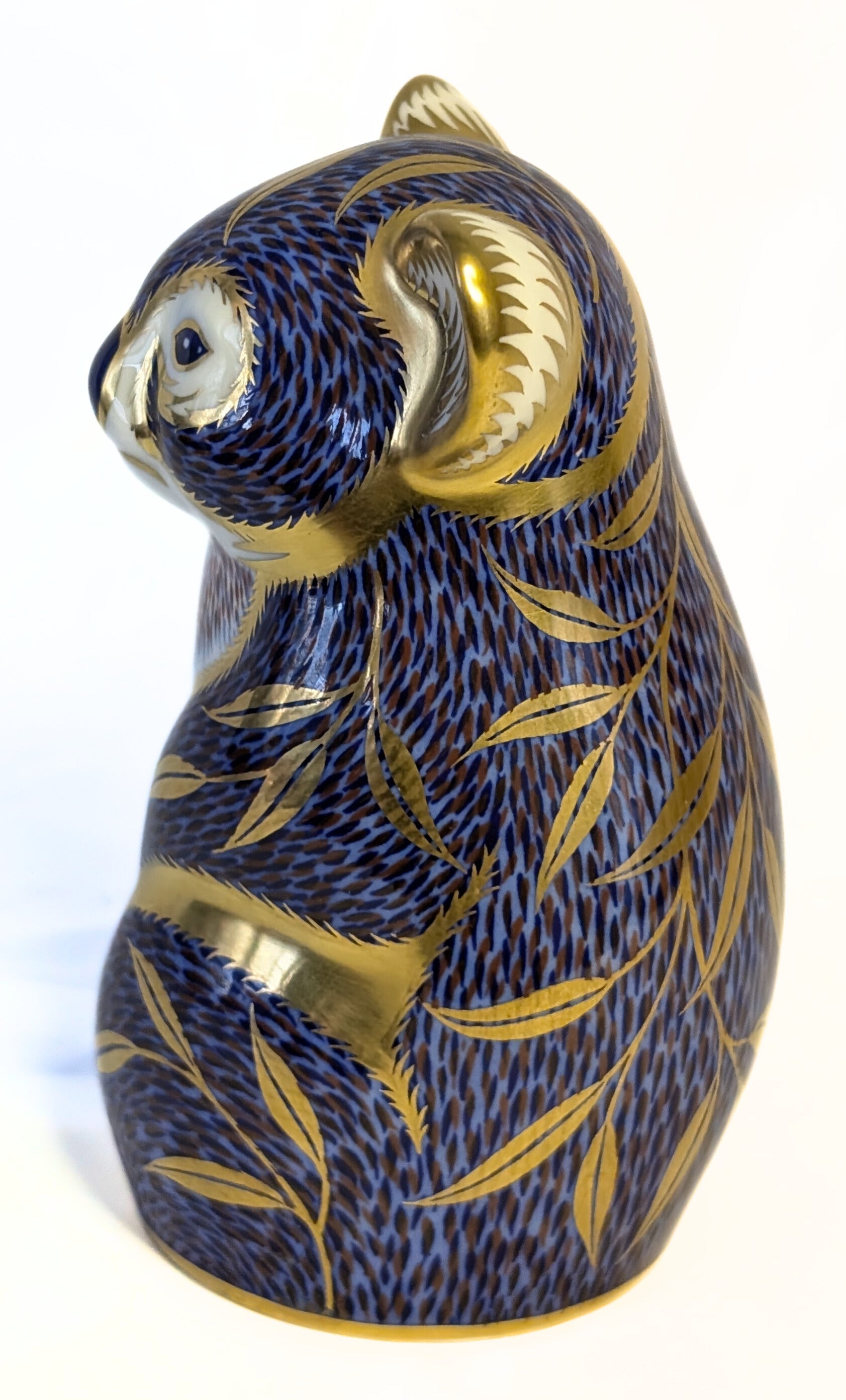 ROYAL CROWN DERBY Fine Bone China Paperweight Figurine - Koala