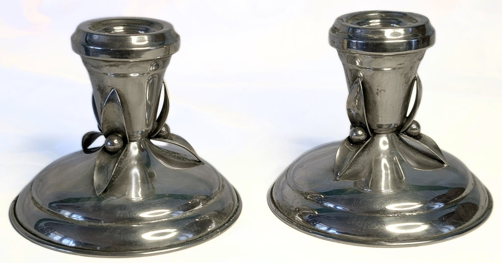 CARL POUL PETERSEN - Canadian Sterling Silver Candle Stick Holders