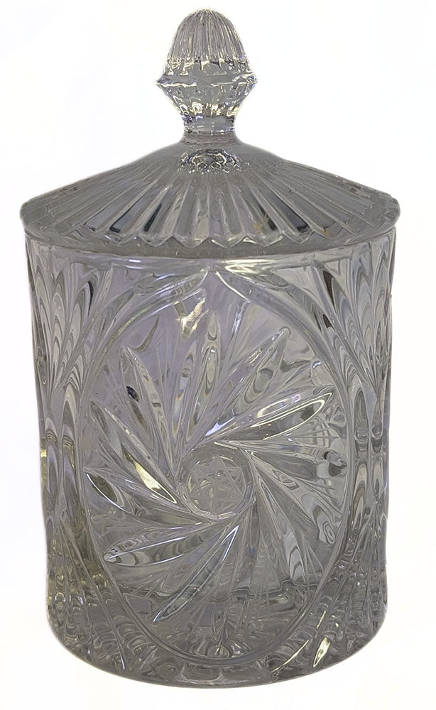 Lidded Glass / Crystal Candy Jar