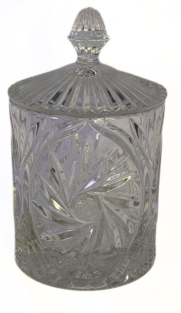 Lidded Glass / Crystal Candy Jar