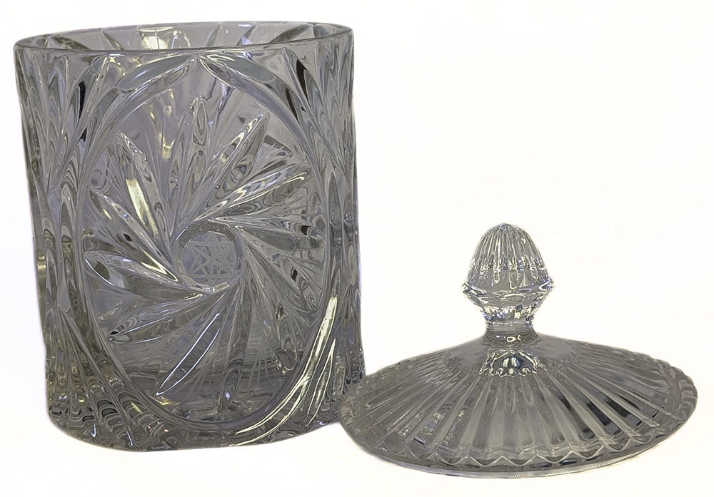 Lidded Glass / Crystal Candy Jar
