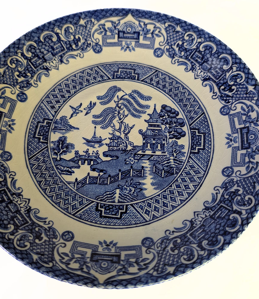 Old Willow -- English Ironstone Tableware - Staffordshire - Saucer