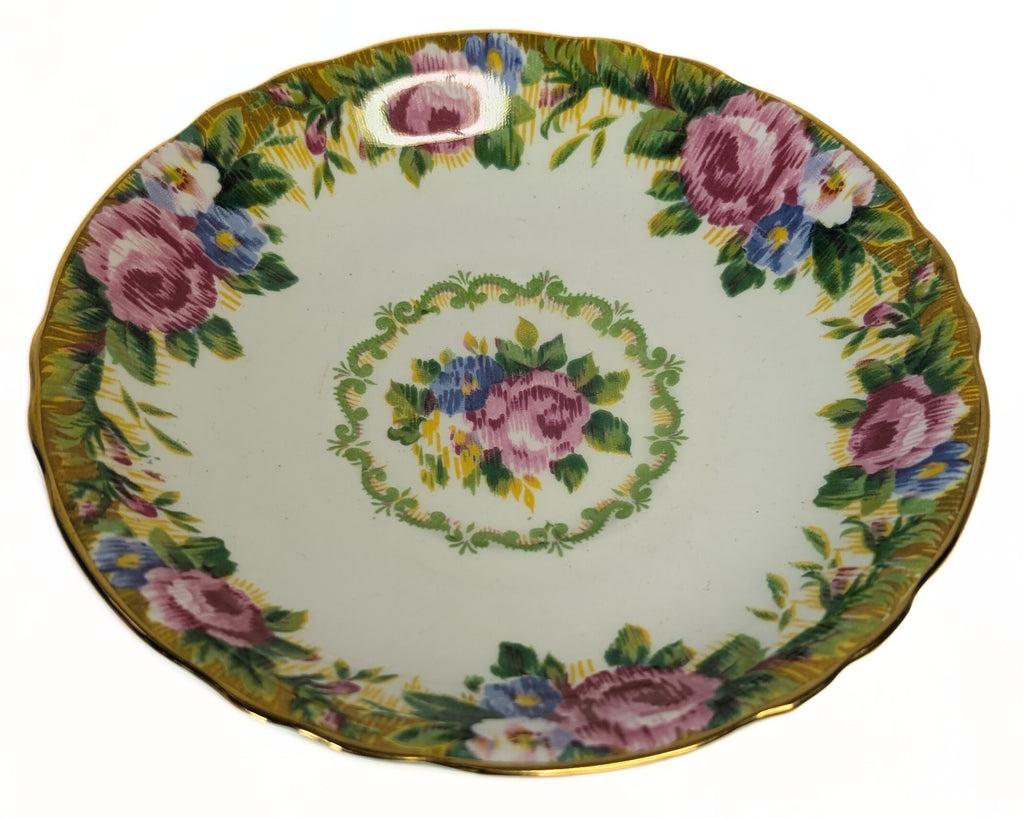 PARAGON Tapestry Rose Fine Bone China Teacup & Saucer - Double Warrant