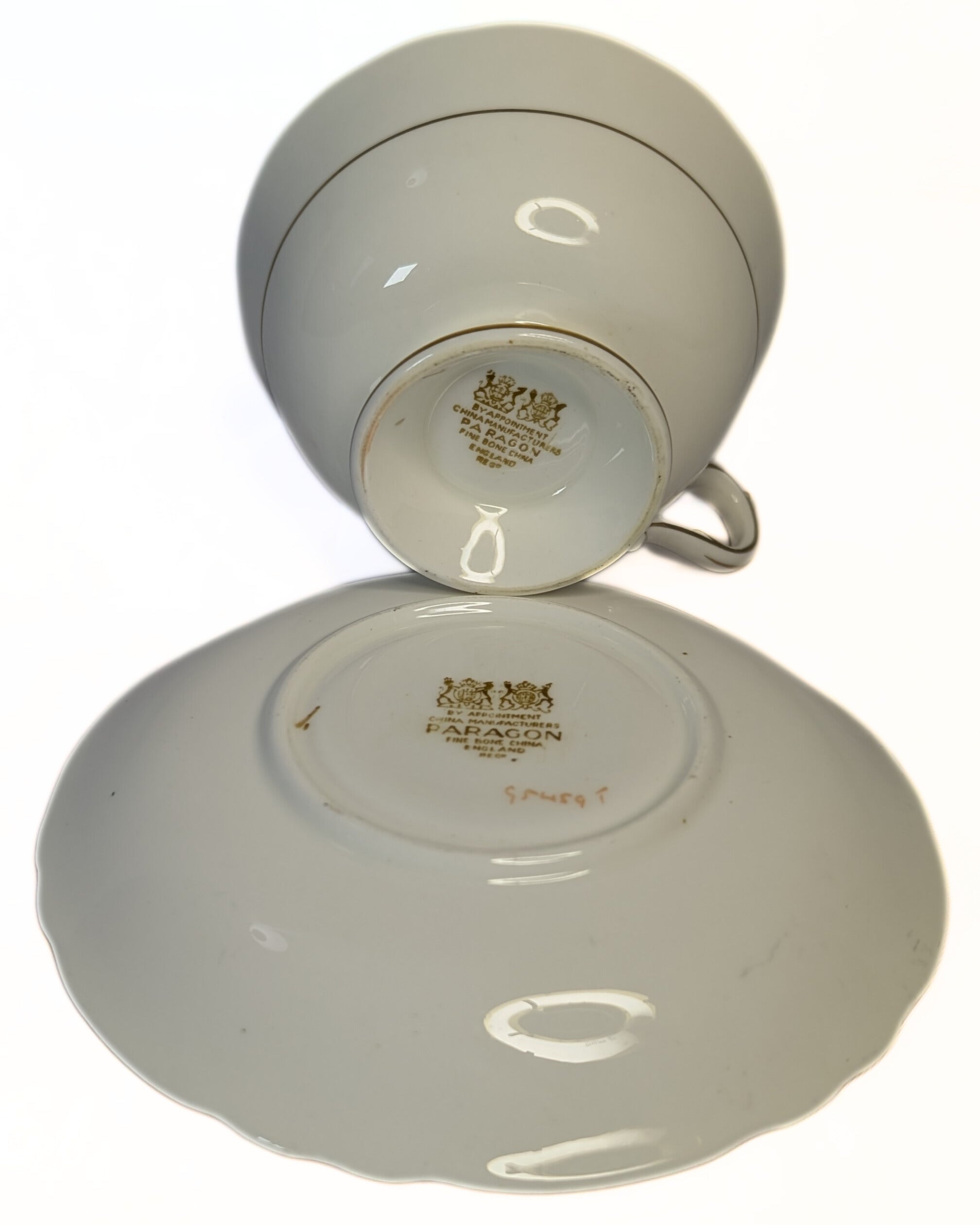 PARAGON Tapestry Rose Fine Bone China Teacup & Saucer - Double Warrant