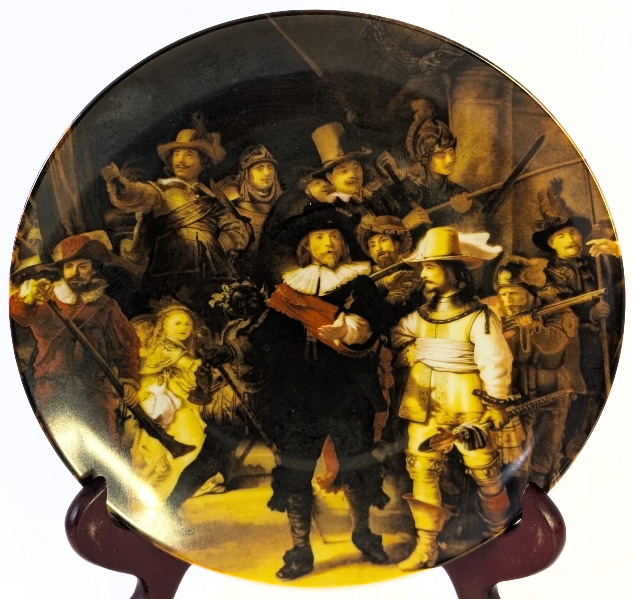 Collectors Plate - Rembrandt's The Night Watch - By Tirschenreuth - Germany
