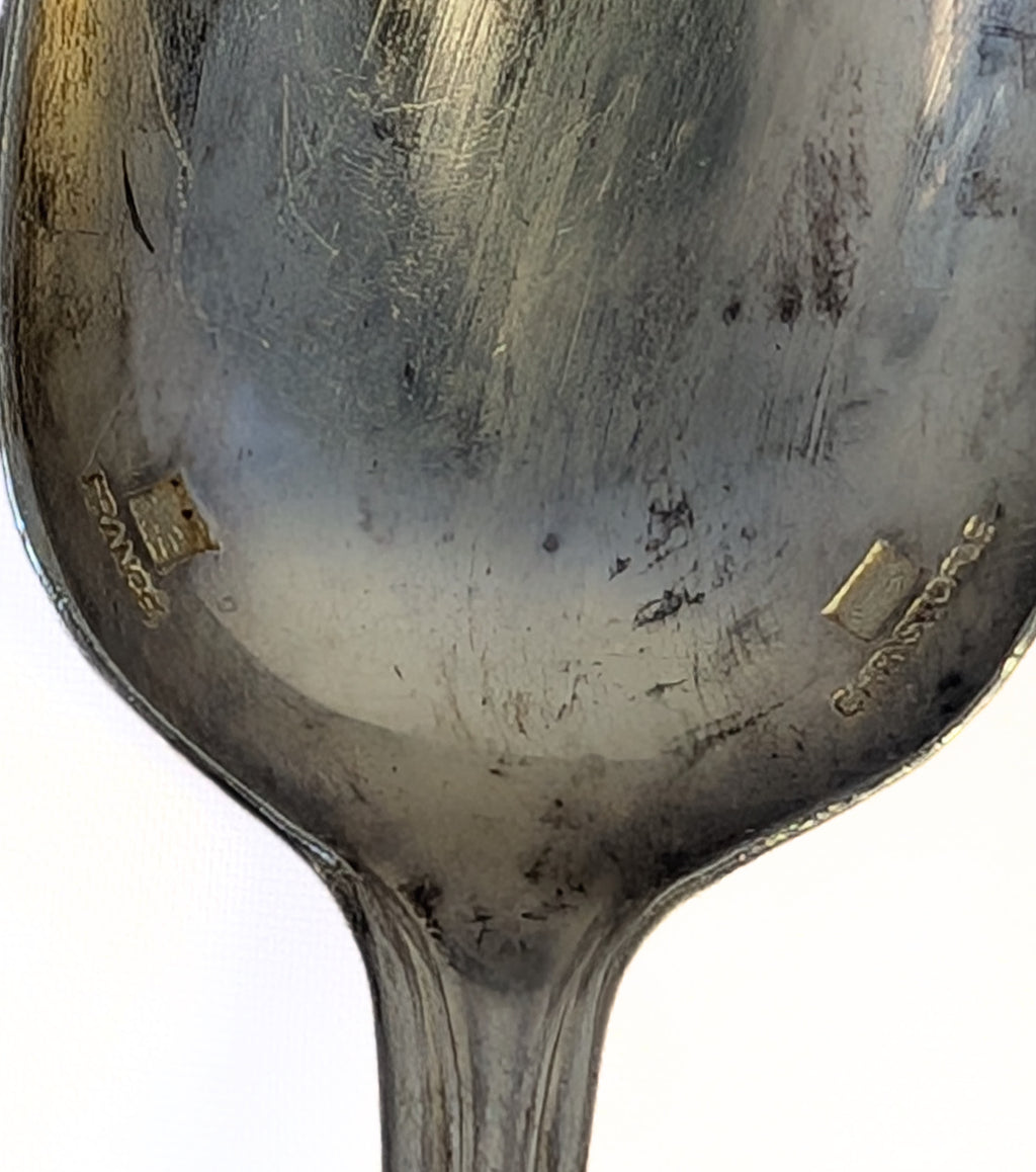 5 x CHRISTOFLE Silver Plated 5 o'clock Teaspoon - Alibi Pattern - No Mono