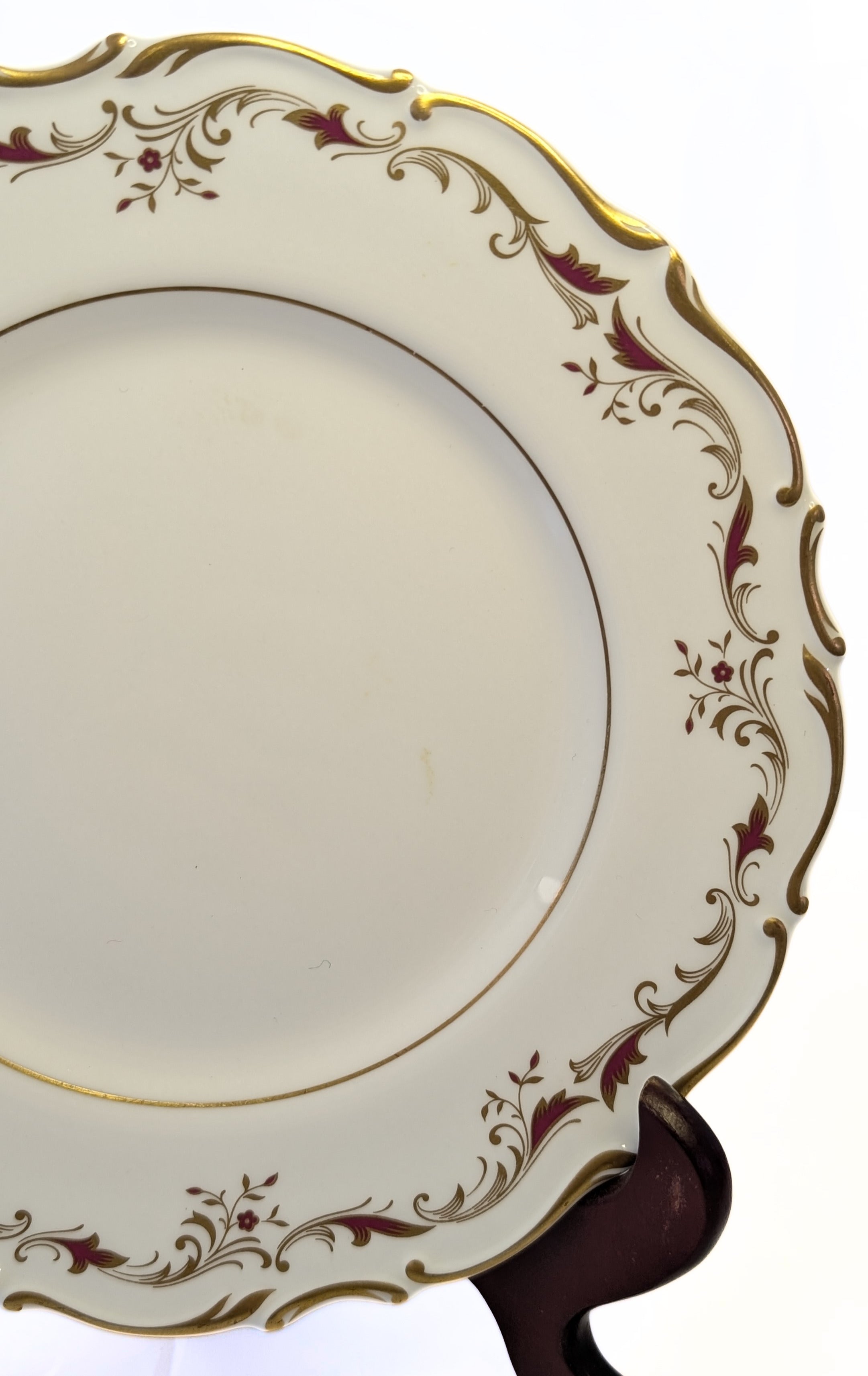 ROYAL DOULTON Fine Bone China Salad Plate - Strasbourg Pattern