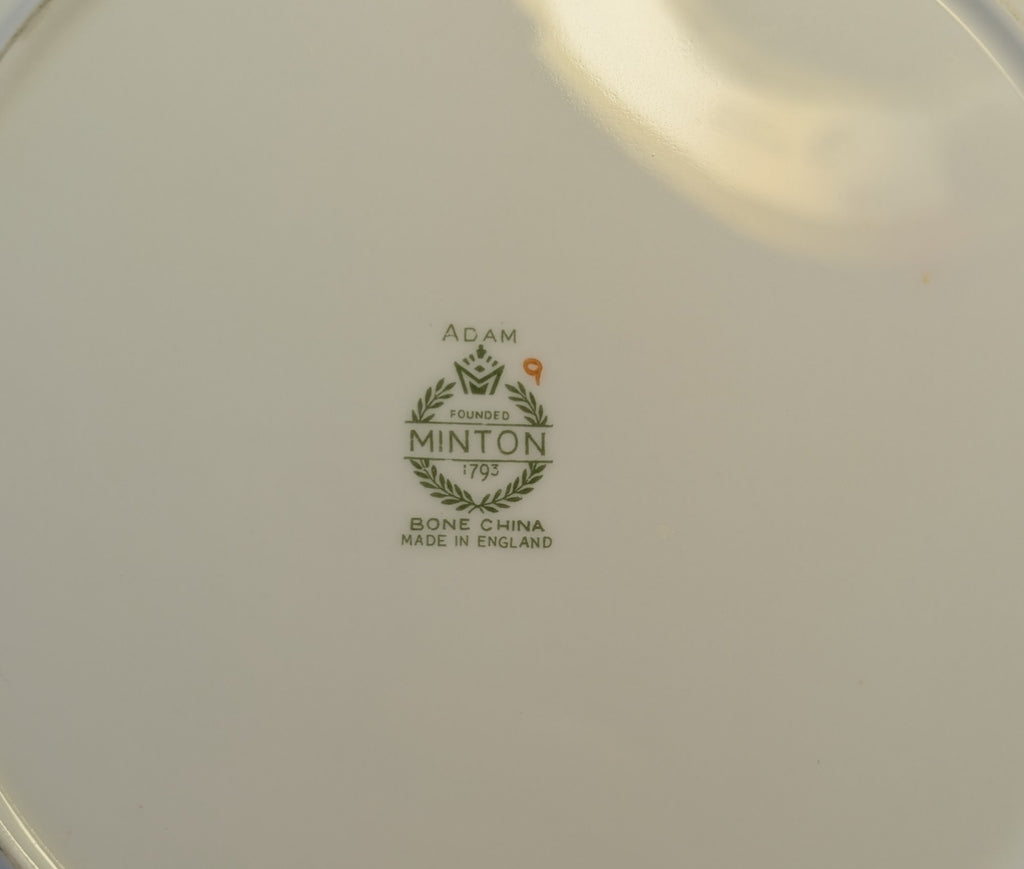 MINTON Fine Bone China 10.75" Dinner Plate - Adam Pattern S703