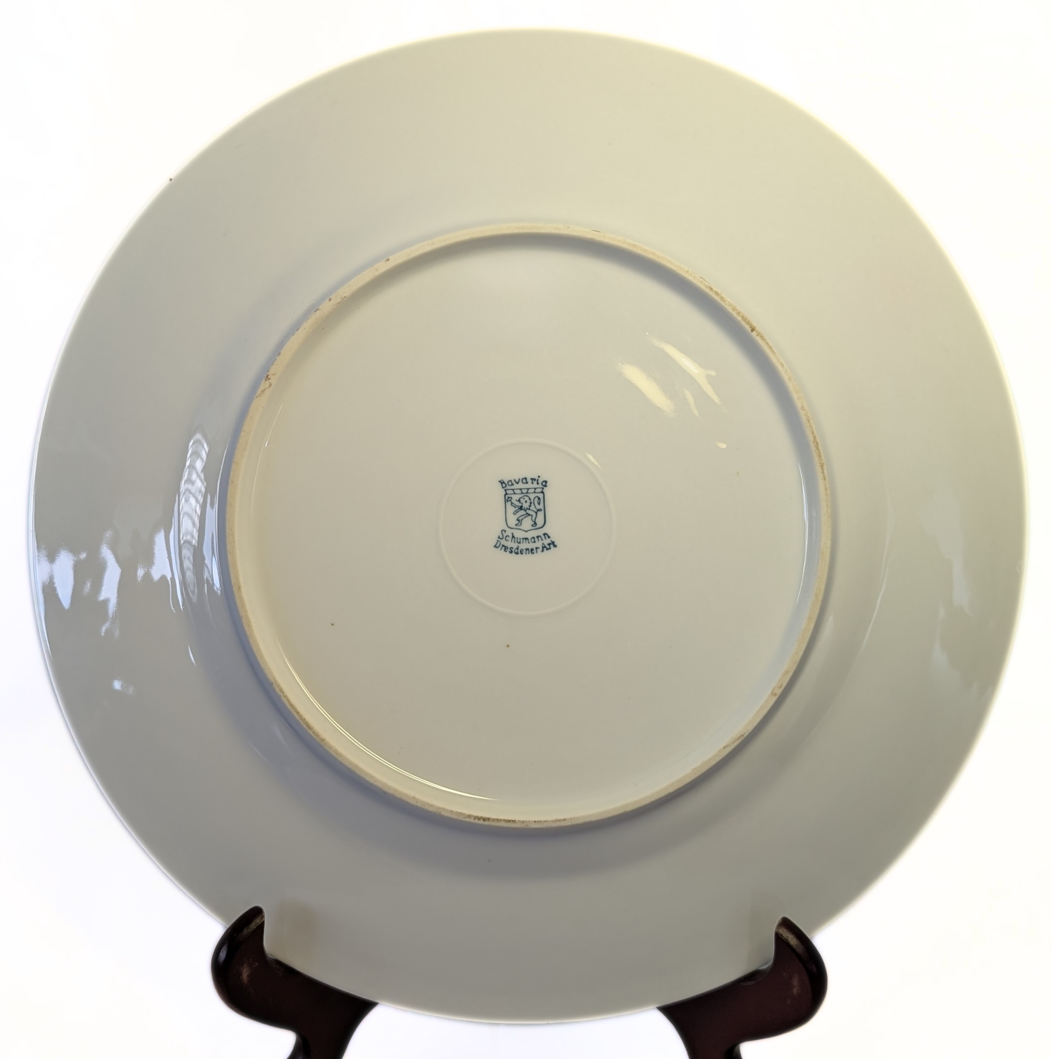 Schumann DRESDEN 11" Quatrefoil Charger Plate - Bavaria - Romance - Yellow