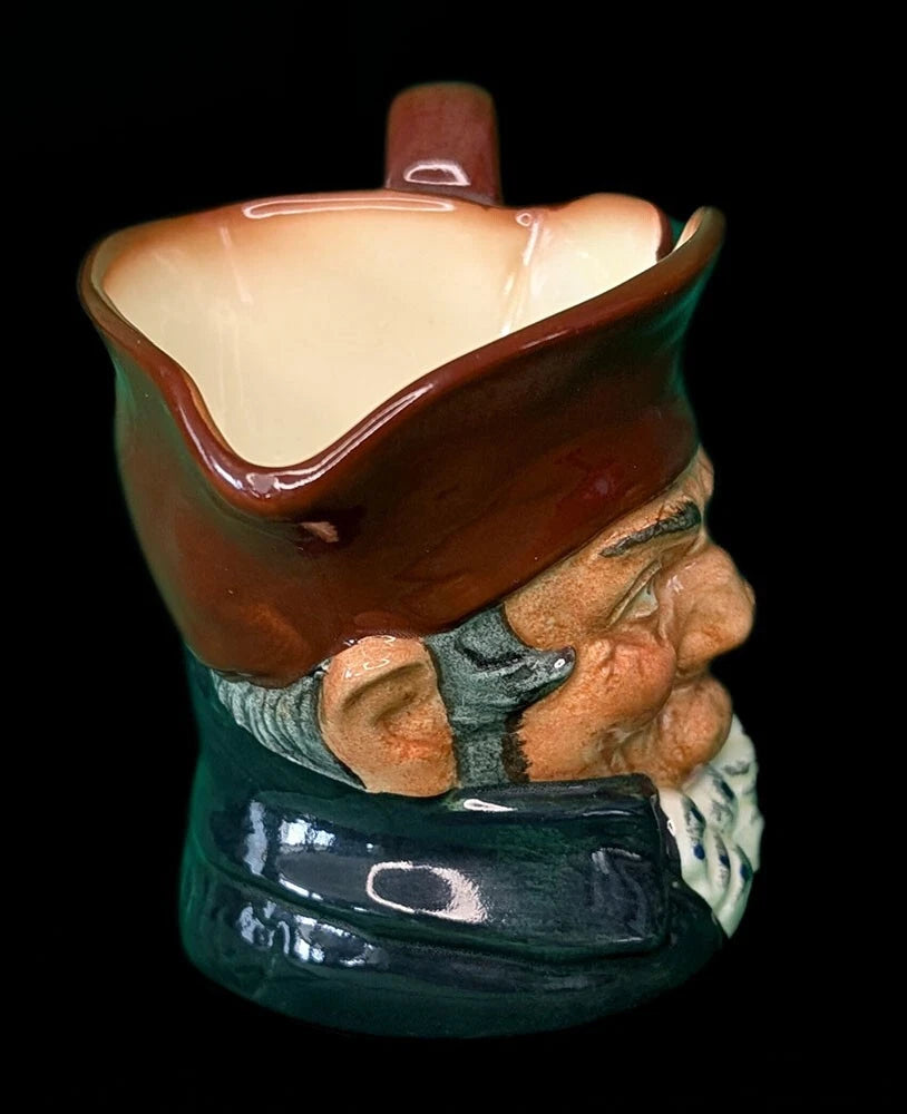 ROYAL DOULTON Fine Bone China Toby Mug - Small - Old Charley - D5527