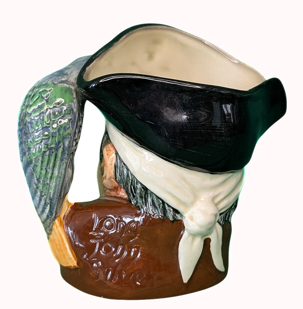 ROYAL DOULTON Fine Bone China Toby Mug - Long John Silver - Small - 1951