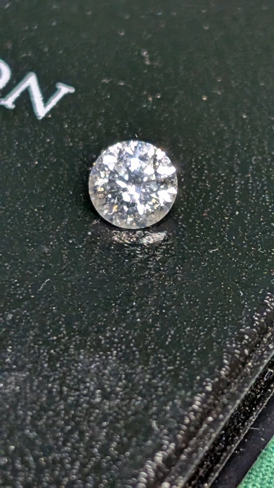 Multi Faceted CANADIAN Natural Round Brilliant Cut Diamond - 0.55 ct - Loose