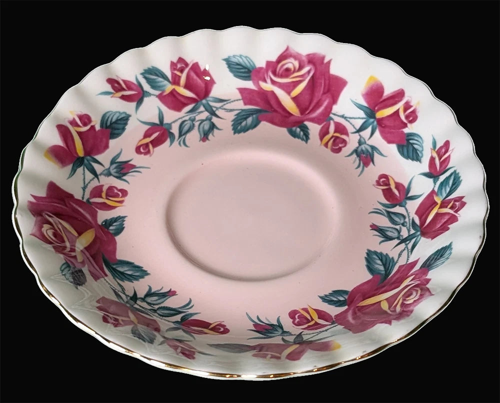 ROYAL ALBERT Bone China Tea Cup & Saucer - Lakeside Series - Windemere