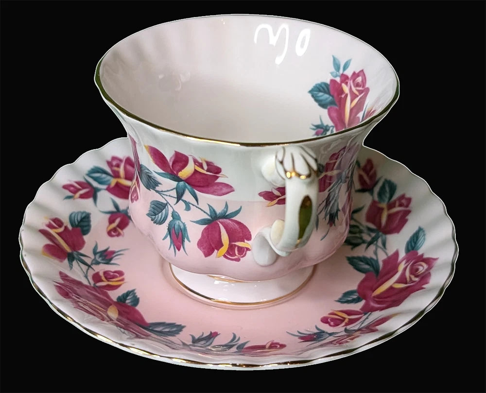ROYAL ALBERT Bone China Tea Cup & Saucer - Lakeside Series - Windemere