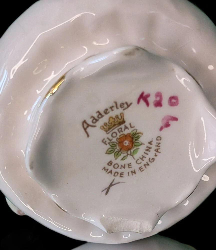 Adderley Bone China Rose Bouquet - Soft Pink Bowl