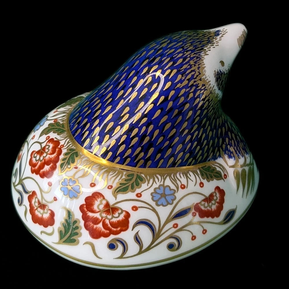 ROYAL CROWN DERBY Bone China Figurine / Paperweight - Mole