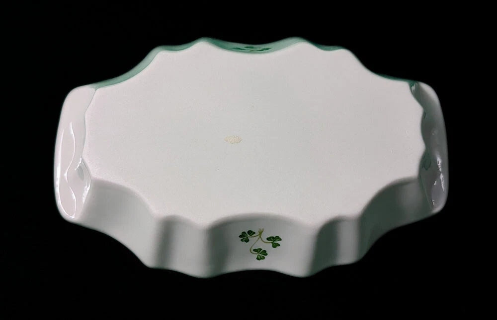 Bone China Trinket / Soap Dish - Donegal by Belleek