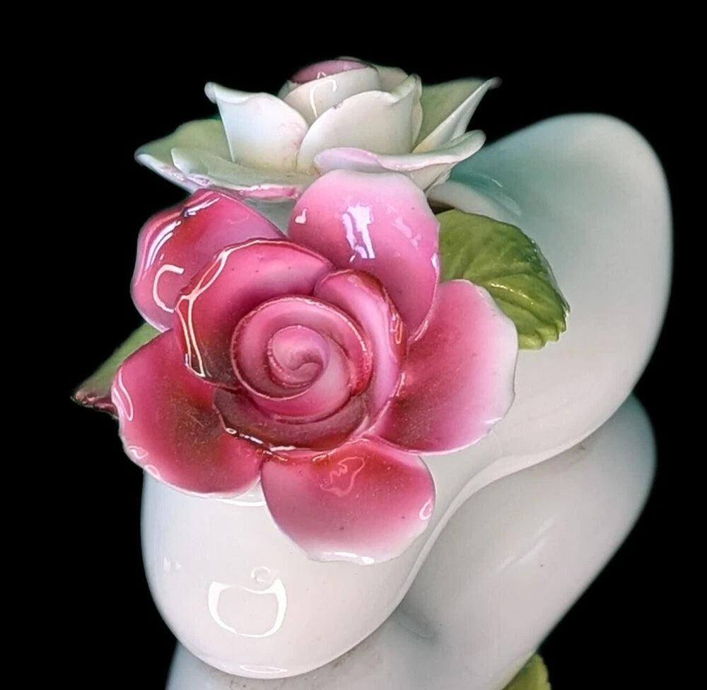 Aristocrat Bone China Floral Bouquet in Shoe