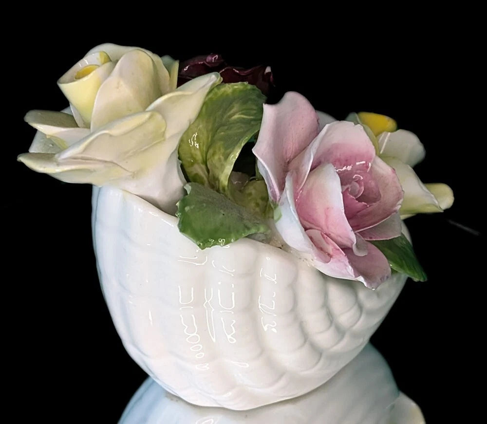 Radnor Bone China Rose Bouquet in Shell