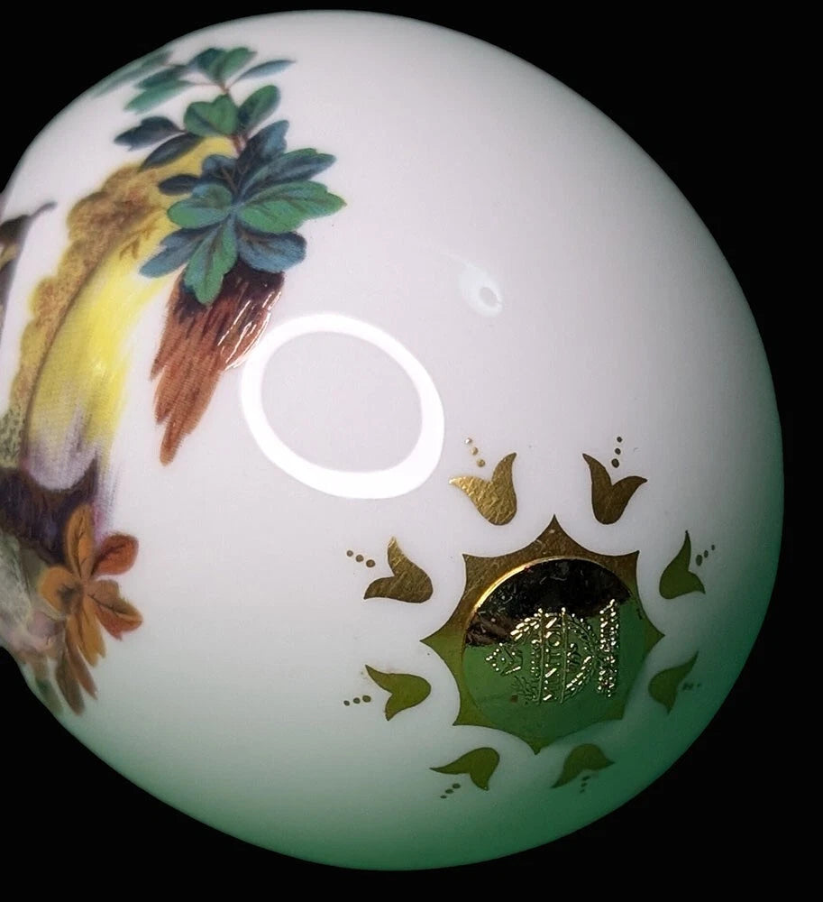 MINTON Bone China Collector Egg - With Stand - Gold Seal